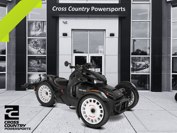 2023 Can-Am RYKER RALLY 900  in a Black exterior color. Cross Country Powersports 732-491-2900 crosscountrypowersports.com 