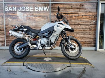 2023 BMW F 850 GS ADVENTURE in a Light White exterior color. San Jose BMW Motorcycles 408-618-2154 sjbmw.com 