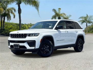 New 2026 Jeep Grand Cherokee Laredo Altitude 4x2 in a Bright White Clear Coat exterior color and Global Blackinterior. Southbay Chrysler Jeep Dodge Ram (424) 404-5521 pixelmotiondemo.com 