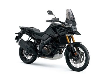 2023 Suzuki V-Strom in a Black exterior color. Greater Boston Motorsports 781-583-1799 pixelmotiondemo.com 