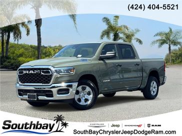 New 2026 RAM 1500 Tradesman Crew Cab 4x2 5'7' Box in a Canyon Lake exterior color and Blackinterior. Southbay Chrysler Jeep Dodge Ram (424) 404-5521 pixelmotiondemo.com 