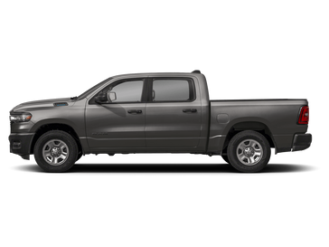 New 2026 RAM 1500 Express in a Granite Crystal Metallic Clear Coat exterior color and Blackinterior. Perkins La Junta 719-383-2250 perkinslajunta.com 
