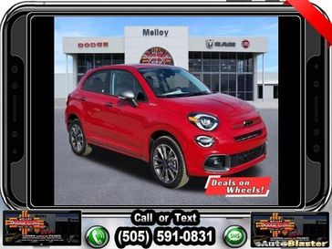 2023 Fiat 500x Sport Awd in a Passione Red exterior color and Blackinterior. Melloy Dodge RAM FIAT 505-588-4459 melloydodge.com 