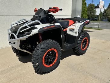 2024 Can-Am OUTLANDER XXC 1000R in a CHALK GREY / RED exterior color. Cross Country Powersports 732-491-2900 crosscountrypowersports.com 