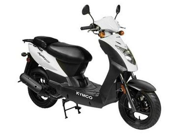 2023 KYMCO Agility in a White exterior color. Plaistow Powersports (603) 819-4400 plaistowpowersports.com 