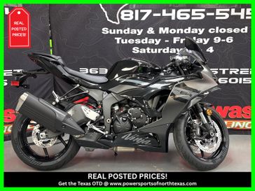 New 2026 Kawasaki Ninja ZX6R ABS 