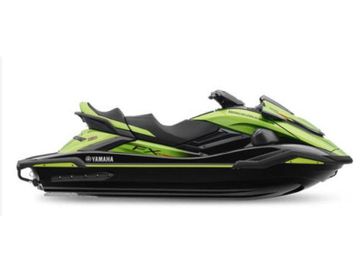 2024 Yamaha FX CRUISER SVHO W/AUDIO  in a Black/Acid Green exterior color. Parkway Cycle (617)-544-3810 parkwaycycle.com 
