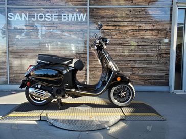 2023 Vespa Sprint 150 S in a Nero exterior color. San Jose BMW Motorcycles 408-618-2154 sjbmw.com 