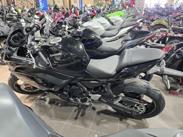 2025 Kawasaki NINJA 650 METALLIC SPARK BLACK AND METALLIC FLAT SPARK BLACK