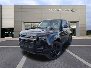 2024 Land Rover Defender V8 in a SANTORINI BLACK exterior color. Ventura Auto Center 866-978-2178 venturaautocenter.com 