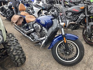 USED 2020 INDIAN MOTORCYCLE SCOUT DEEPWATER METALLIC WABS 49ST BASE 