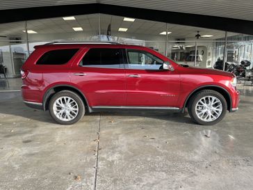 2014 Dodge Durango  in a RED exterior color. Shields Motor Company Inc (620) 902-2035 shieldsmotorchryslerdodgejeep.com 