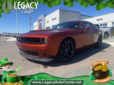 2022 Dodge Challenger GT in a Sinamon Stick exterior color and Blackinterior. Legacy Auto Center 620-315-9264 legacyautocenter.net 