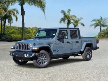 New 2026 Jeep Gladiator Sport S 4x4 in a Anvil Clear Coat exterior color and Blackinterior. Southbay Chrysler Jeep Dodge Ram (424) 404-5521 pixelmotiondemo.com 