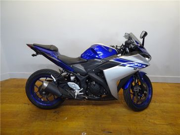2016 Yamaha YZF in a Blue exterior color. New England Powersports 978 338-8990 pixelmotiondemo.com 