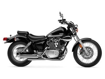 2023 Yamaha V Star in a Raven exterior color. New England Powersports 978 338-8990 pixelmotiondemo.com 