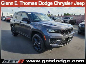 2024 Jeep Grand Cherokee Altitude 4x4 in a Baltic Gray Metallic Clear Coat exterior color and Global Blackinterior. Glenn E Thomas 100 Years Of Excellence (866) 340-5075 getdodge.com 