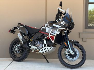 2023 Ducati DesertX in a Saturn Grey exterior color. Gateway BMW Ducati Motorcycles 314-427-9090 gatewaybmw.com 