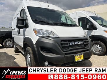 2023 RAM Promaster 1500 Cargo Van High Roof 136' Wb in a Bright White Clear Coat exterior color and Blackinterior. McPeek's Chrysler Dodge Jeep Ram of Anaheim 888-861-6929 mcpeeksdodgeanaheim.com 