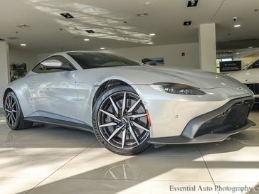 2020 Aston Martin Vantage Base in a Silver exterior color and Dark Knightinterior. Glenview Luxury Imports 847-904-1233 glenviewluxuryimports.com 