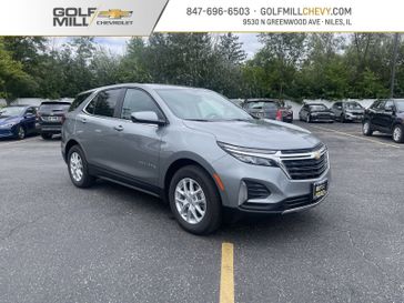 2023 Chevrolet Equinox LT in a Sterling Gray Metallic exterior color and Jet Blackinterior. Glenview Luxury Imports 847-904-1233 glenviewluxuryimports.com 