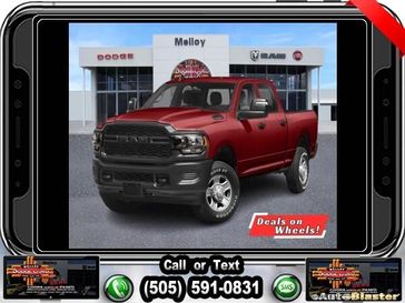 2024 RAM 2500 Tradesman Crew Cab 4x2 8' Box in a Flame Red Clear Coat exterior color and Blackinterior. Melloy Dodge RAM FIAT 505-588-4459 melloydodge.com 