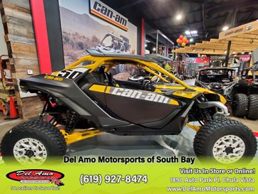 2024 Can-Am 7ARA  in a CARBON BLACK & NEO YELLOW exterior color. Del Amo Motorsports delamomotorsports.com 