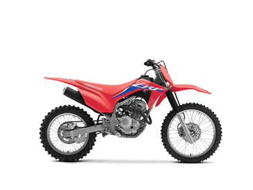 2024 Honda CRF 250F in a Red exterior color. Parkway Cycle (617)-544-3810 parkwaycycle.com 