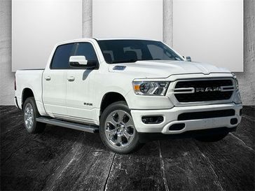 2024 RAM 1500 Big Horn Crew Cab 4x2 5'7' Box in a Bright White Clear Coat exterior color and Blackinterior. Hill-Kelly Dodge (850) 786-2130 hillkellydodge.com 