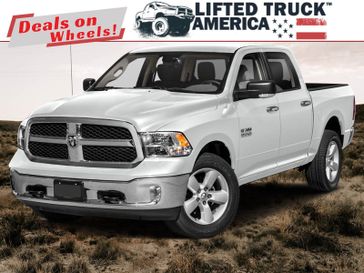 2023 RAM 1500 Classic SSV in a Bright White Clear Coat exterior color and Diesel Gray/Blackinterior. Lifted Truck America 888-267-0644 liftedtruckamerica.com 