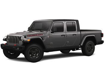 2023 Jeep Gladiator Rubicon 4x4 in a Granite Crystal Metallic Clear Coat exterior color. Kamaaina Motors 1-808-746-7956 kamaainamotors.com 