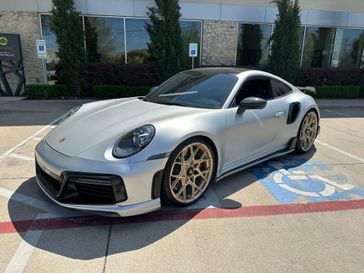Used 2021 Porsche 911 Turbo S Silver Satin Wrap  - TECHART PKG