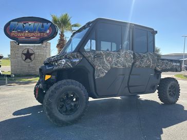 2025 CAN-AM DEFENDER MAX LIMITED CAB HD10 WILDLAND CAMO in a WILDLAND CAMO exterior color. Family PowerSports (877) 886-1997 familypowersports.com 