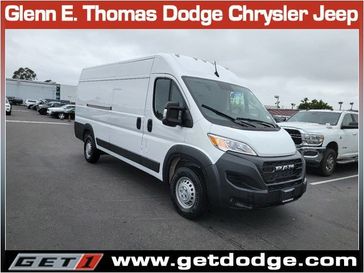 2024 RAM Promaster 3500 Tradesman Cargo Van High Roof 159' Wb Ext in a Bright White Clear Coat exterior color and Blackinterior. Glenn E Thomas 100 Years Of Excellence (866) 340-5075 getdodge.com 