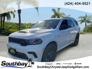 New 2026 Dodge Durango GT HEMI V8 in a White exterior color and Blackinterior. Southbay Chrysler Jeep Dodge Ram (424) 404-5521 pixelmotiondemo.com 