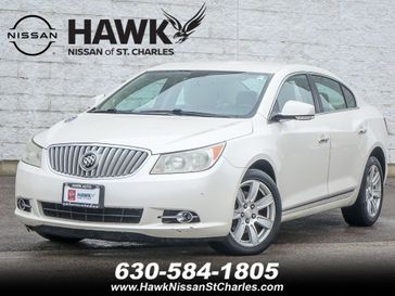 2011 Buick LaCrosse CXL in a White Diamond Tri Coat exterior color and Cocoa/Light Cashmereinterior. Glenview Luxury Imports 847-904-1233 glenviewluxuryimports.com 