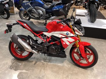 2023 BMW G 310 R DEMO  in a RACING RED exterior color. SoSo Cycles 877-344-5251 sosocycles.com 