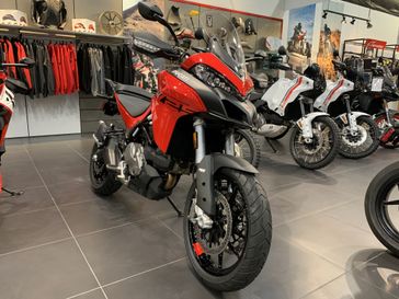 2023 Ducati Multistrada V2 S  in a RED exterior color. SoSo Cycles 877-344-5251 sosocycles.com 