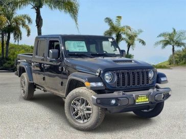New 2026 Jeep Gladiator Sport S in a Black exterior color and Blackinterior. Southbay Chrysler Jeep Dodge Ram (424) 404-5521 pixelmotiondemo.com 