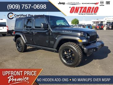 Used 2021 Jeep Wrangler Unlimited Willys