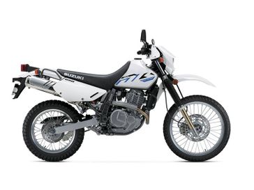 2024 Suzuki DR 650S in a White exterior color. Parkway Cycle (617)-544-3810 parkwaycycle.com 