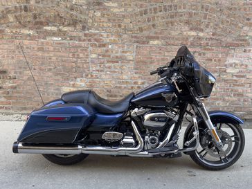 2018 Harley Davidson Street Glide 115th Anniversary Edition  in a blue black exterior color. Motoworks Chicago 312-738-4269 motoworkschicago.com 