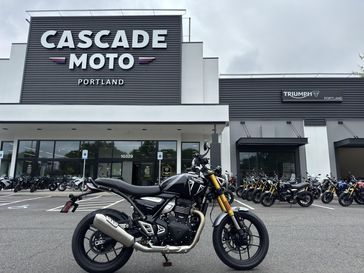 2025 Triumph SCRAMBLER 400 X - PHANTOM BLACK - SILVER ICE 
