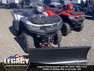 2022 Suzuki LT-A500XPZSM2  in a Gray exterior color. Legacy Powersports 541-663-1111 legacypowersports.net 