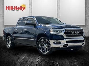 2020 RAM 1500 Limited in a Patriot Blue Pearl Coat exterior color and Blackinterior. Hill-Kelly Dodge (850) 786-2130 hillkellydodge.com 