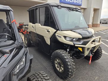 2025 CAN-AM DEFENDER MAX LIMITED CAB HD10 DESERT TAN AND STEALTH BLACK 