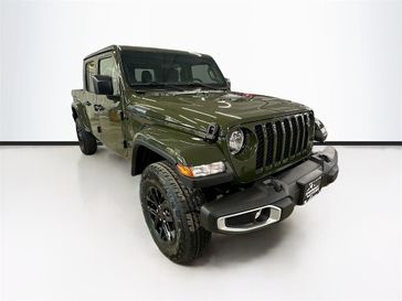 2023 Jeep Gladiator Sport S 4x4 in a Sarge Green Clear Coat exterior color and Blackinterior. Sheridan Motors Auto (307) 218-2217 sheridanmotors.com 