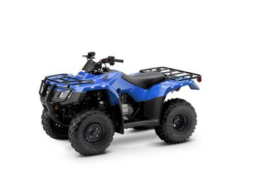 2023 Honda FourTrax Recon in a Reactor Blue exterior color. Central Mass Powersports (978) 582-3533 centralmasspowersports.com 