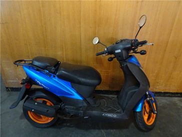 2019 KYMCO Agility in a Blue exterior color. New England Powersports 978 338-8990 pixelmotiondemo.com 