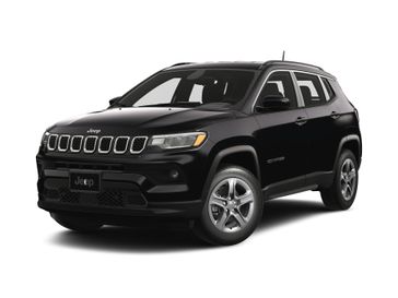 2024 Jeep Compass Latitude 4x4 in a Diamond Black Crystal Pearl Coat exterior color and Blackinterior. Victor Chrysler Dodge Jeep Ram 585-236-4391 victorcdjr.com 